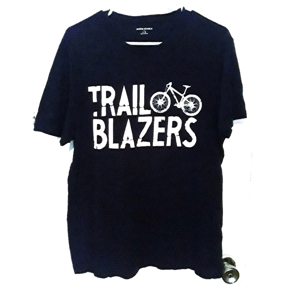 Banana Republic Black Trail Blazers Shirt